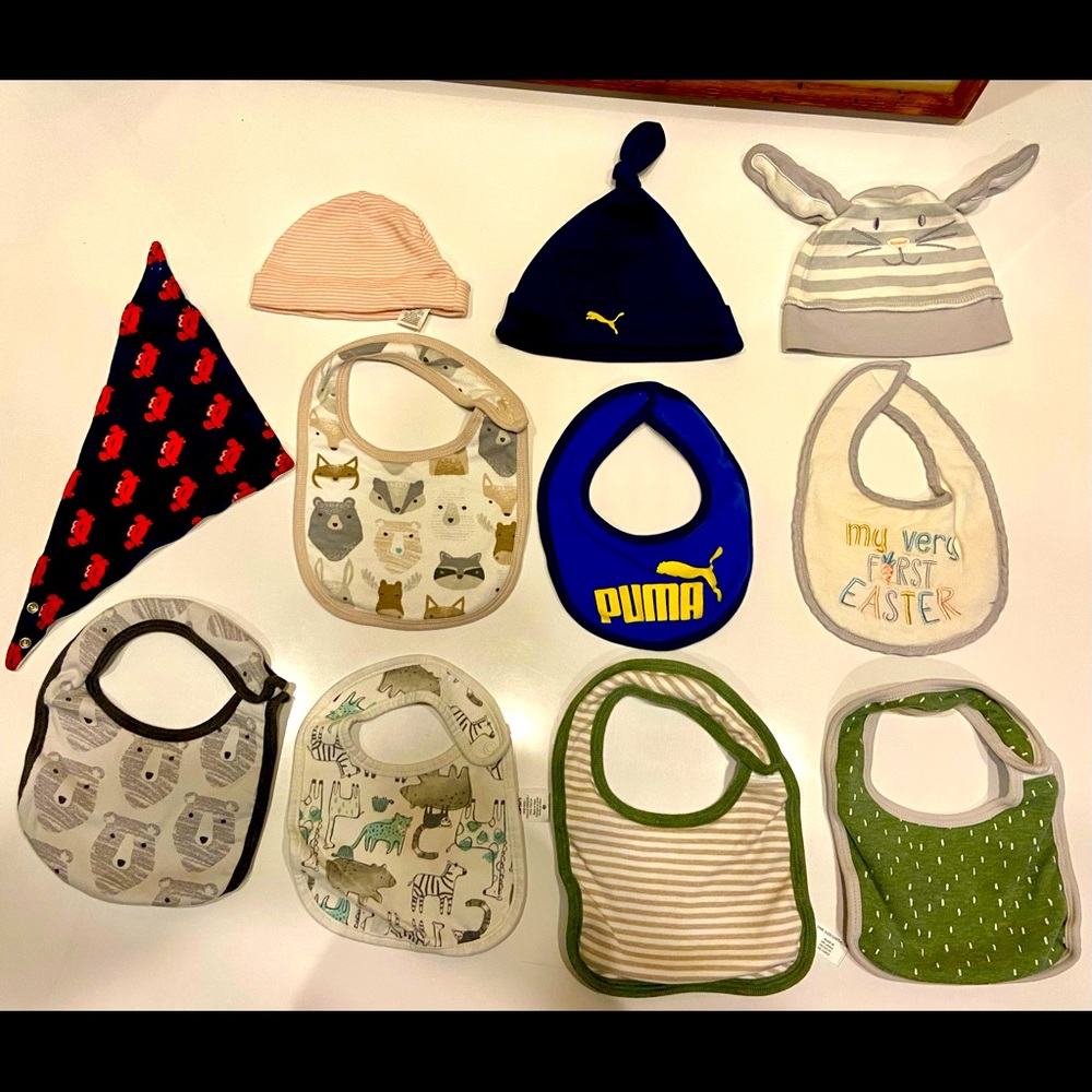 Baby hats & bibs (Boy)